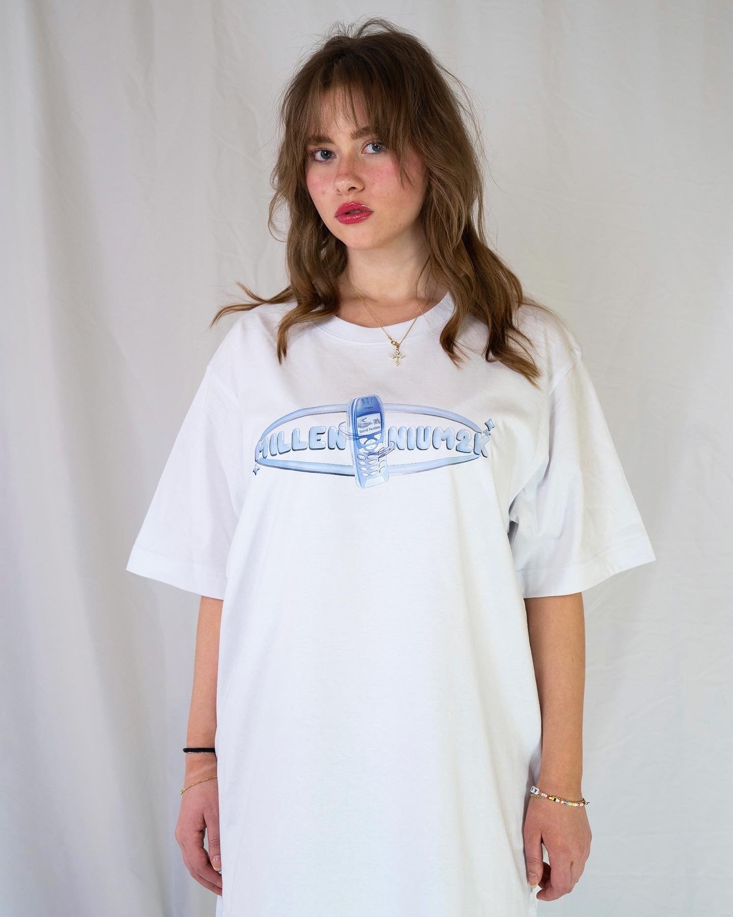 MILLENNIUM2K T-Shirt Blue