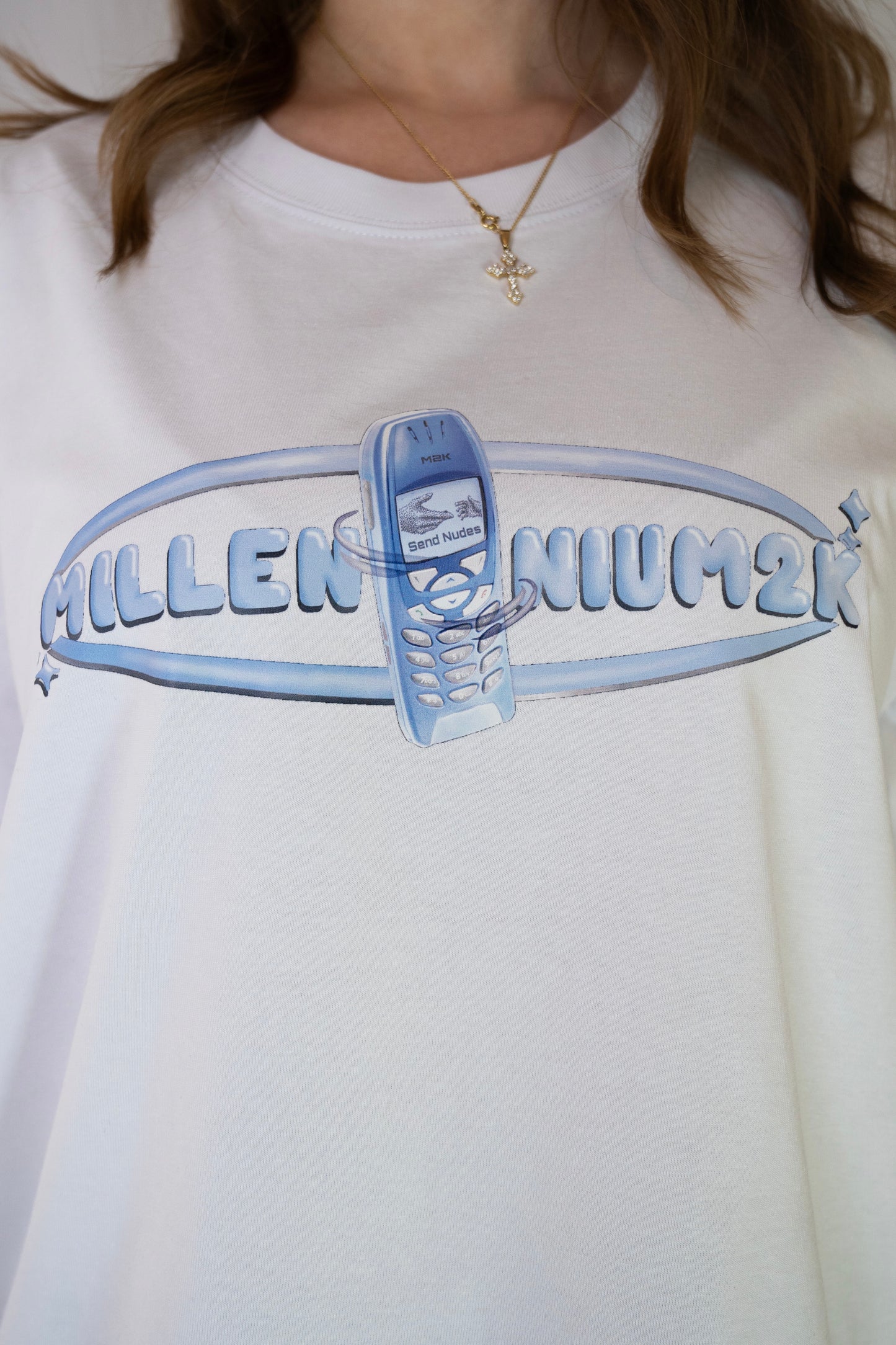 MILLENNIUM2K T-Shirt Blue