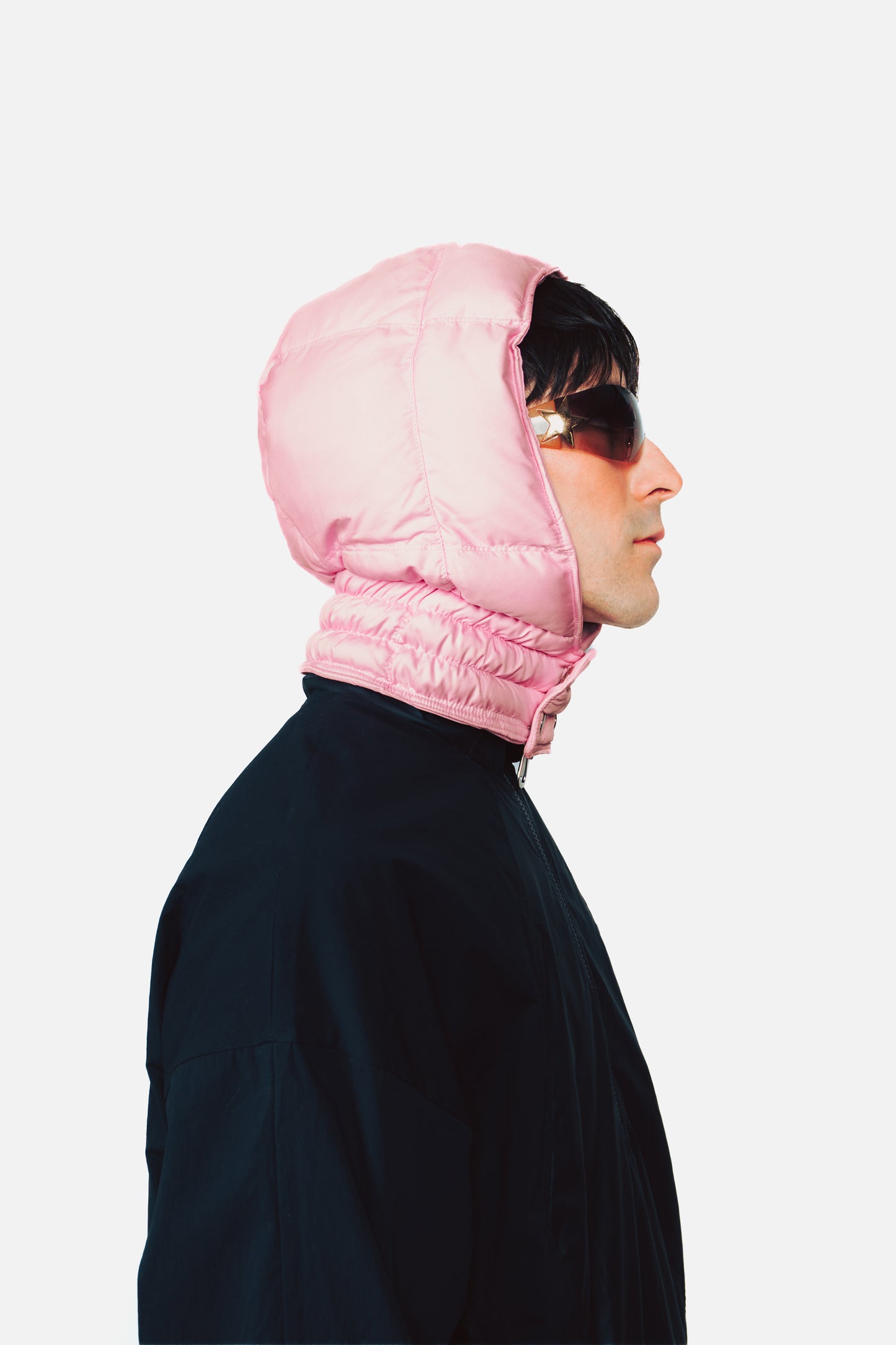 M2K PUFFER HOOD PINK