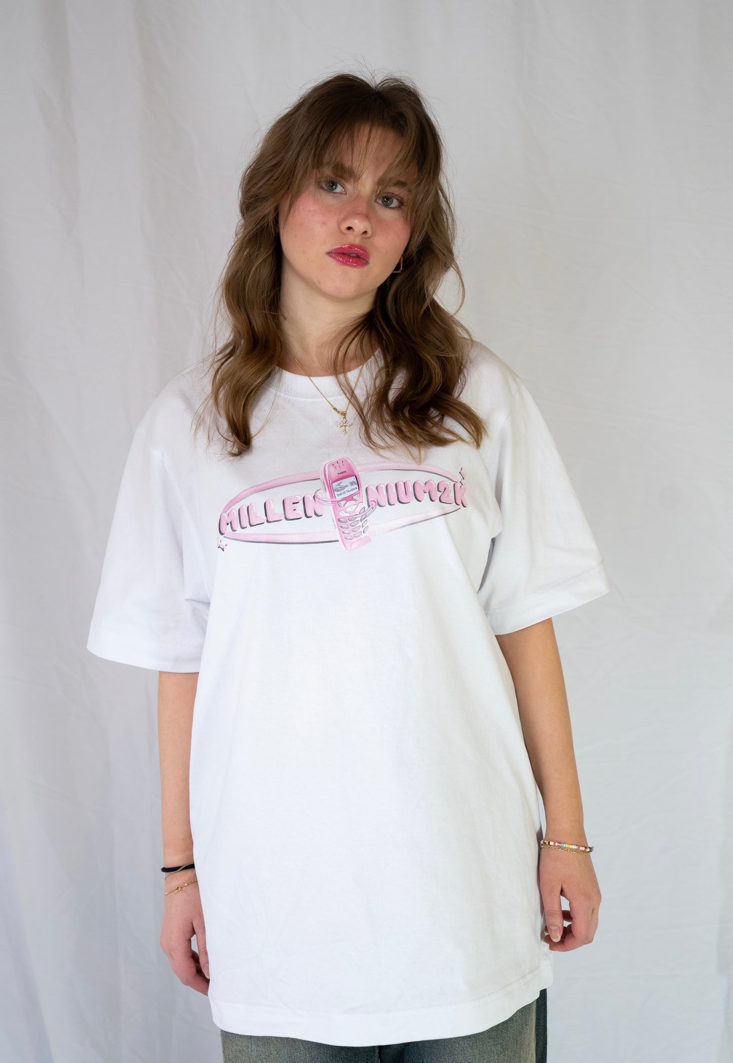 MILLENNIUM2K T-Shirt Rosa