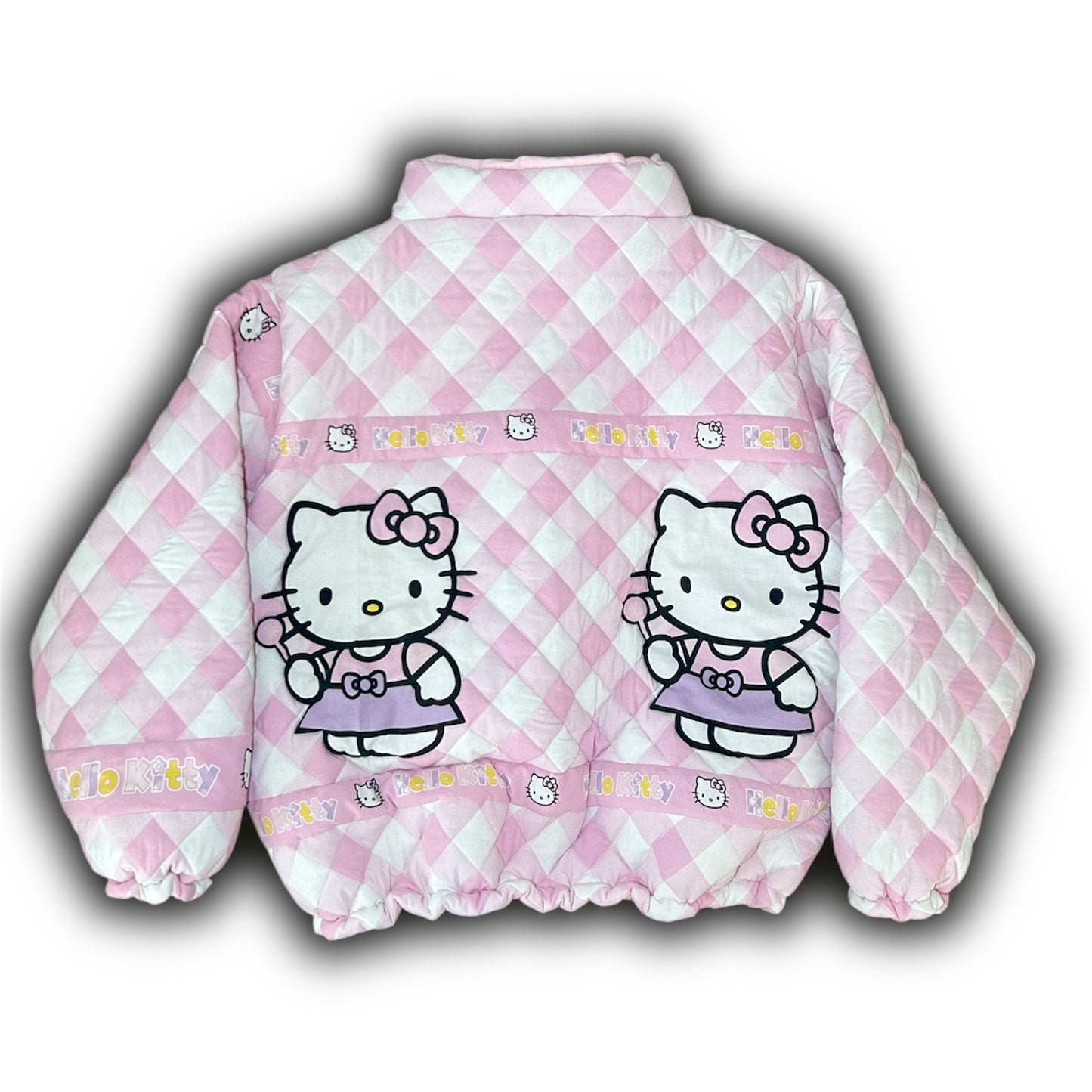 HELLO KITTY PUFFER JACKET ROSA