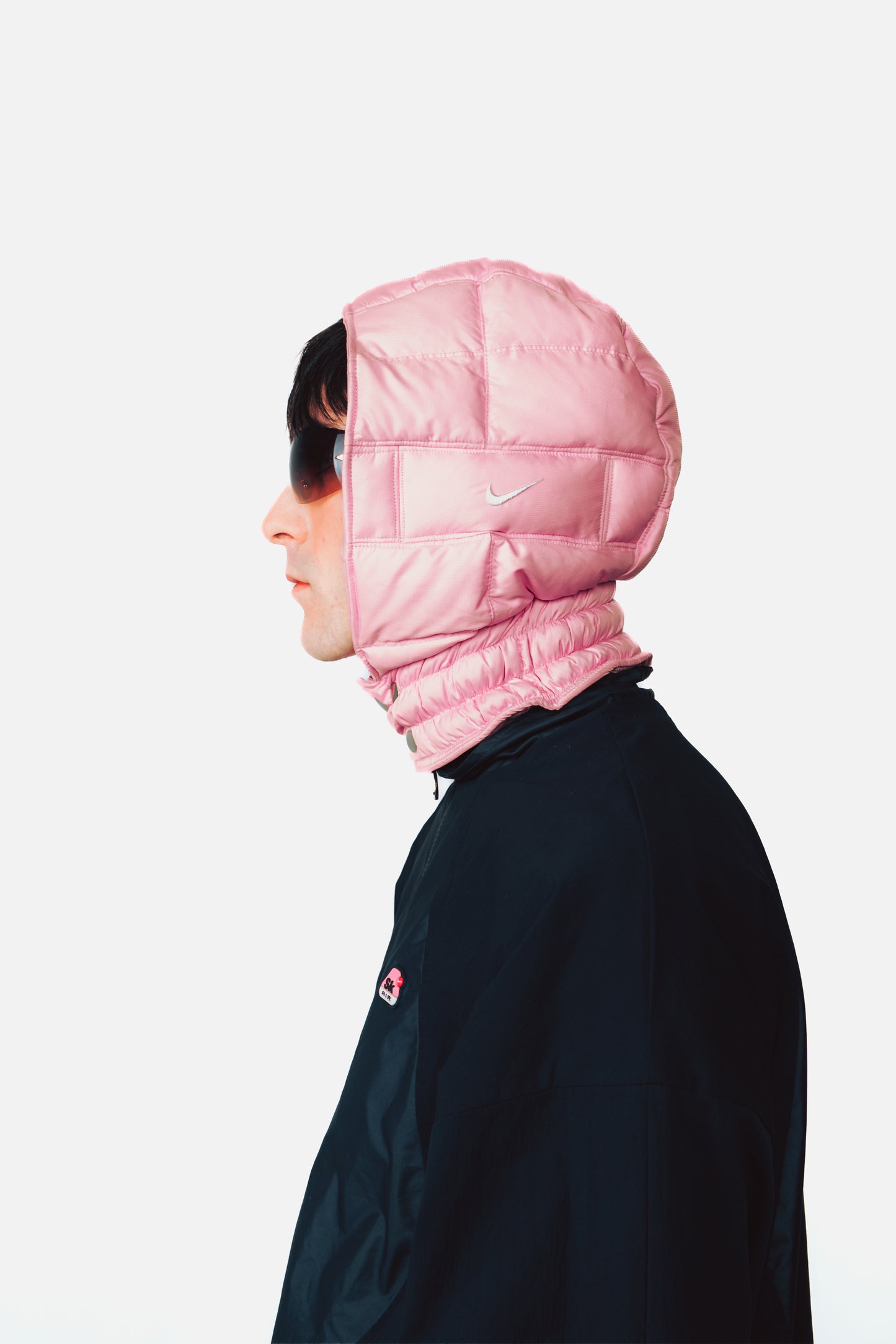 M2K PUFFER HOOD PINK