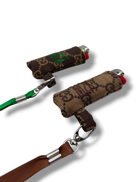M2K LIGHTER CASE GG GREEN/BROWN