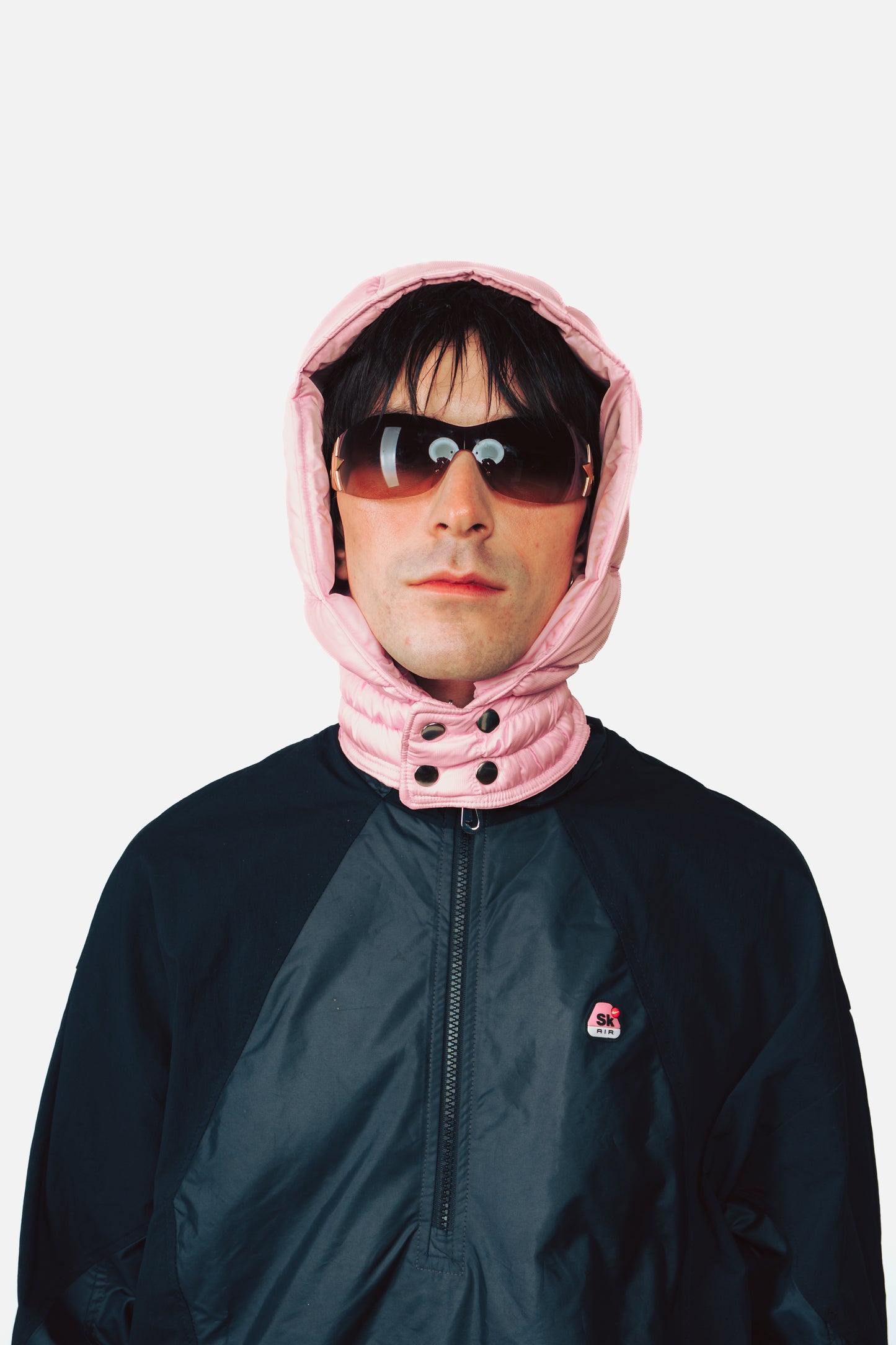 M2K PUFFER HOOD PINK